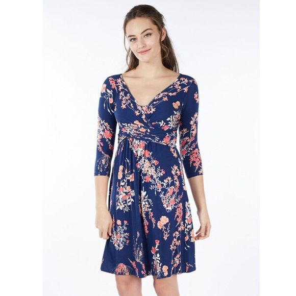 Boden Dresses & Skirts - Boden Navy Multi Color Dress Size 10